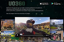 UO360 - Campus Tour Redefined (University of Oregon)